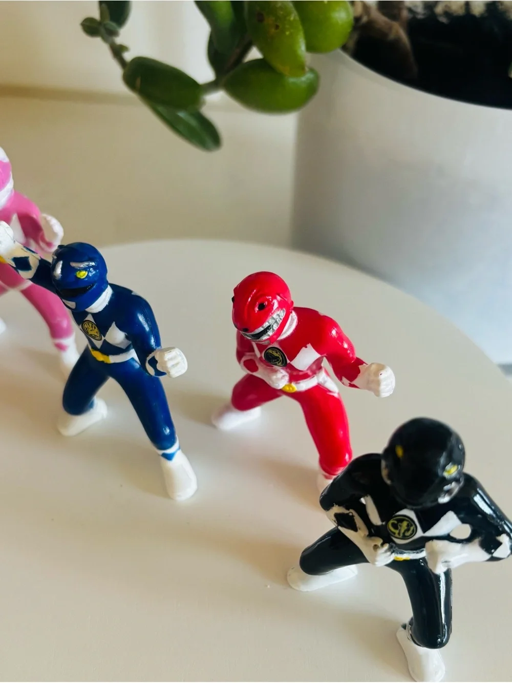 Vintage Power Ranger figures set 🖤❤️💙💕